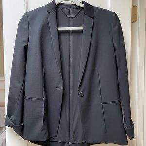 Ellie Tahari blazer with zipper down back